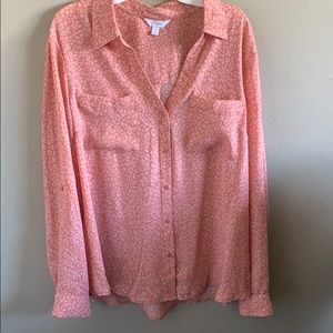 Pink long sleeve shirt brand new never worn